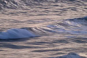 Danish Coast Stampe: Waves, long exposure, wipe effect