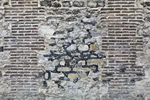 European Brick Architecture Stampe: Weathered bricks, brick, full format