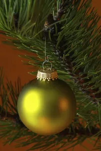 Christmas Tree Decoration Stampe: Weihnachtskugel