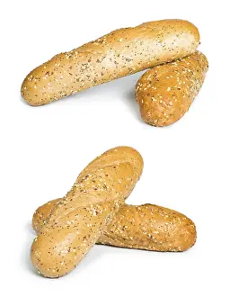 White Bread Stampe: White isolated Bread