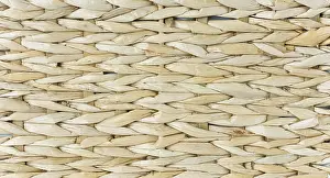 Wicker Background Stampe: Wicker background surface of the bars close-up