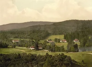 Historic Germany Photography Stampe: Wilhelmstal, Wilhelmsthal in Thuringia