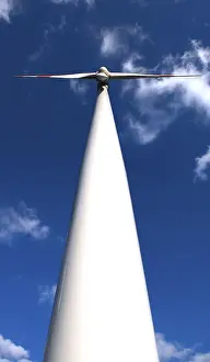 Alternative Power Generation Stampe: Wind engine clean energy