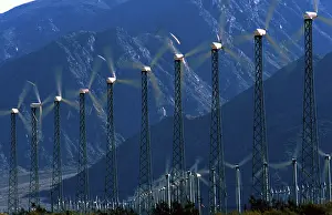 Ecofriendly Electricity Supply Stampe: Wind generators