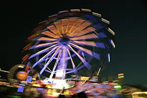 Bavaria Germany Europe Stampe: 'Wind Wheel' Carousel