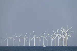 Ecofriendly Renewable Energy Source Stampe: Windmill generators