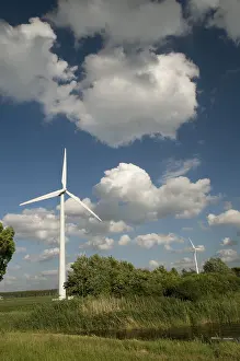 Windmill Landscape Photography Stampe: Windmill in landscape