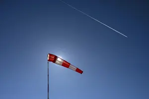 Bavaria Windsock Stampe: Windsock with sun backlighting