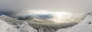 Uninhabited Frozen Wilderness Stampe: Winterlandschaft