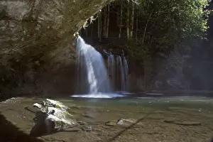 Europe Waterfalls Stampe: Cascade de Herisson