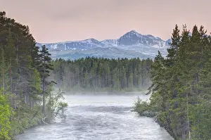 Europe Mountain Scenery Stampe: Folldal