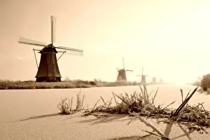 World Heritage Site Kinderdijk Stampe: Kinderdijk