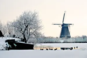 World Heritage Site Kinderdijk Stampe: Kinderdijk