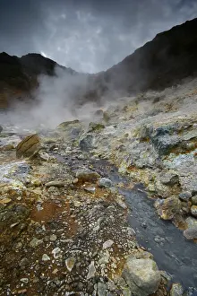 Iceland Geothermal Landscape Stampe: Krysuvik