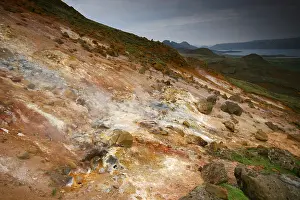Krysuvik Geothermal Area Stampe: Krysuvik