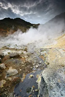 Krysuvik Geothermal Area Stampe: Krysuvik