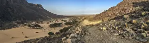 African Mountain Landscape Stampe: Landsape of Mauritania