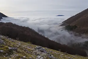 Europe Landscape Stampe: Landscape with clouds