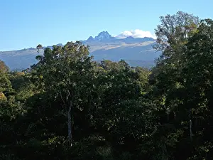 African Mountain Scenery Stampe: Mount Kenya