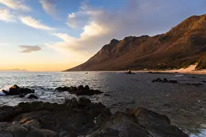 South African Landscapes Stampe: Sunset at False Bay