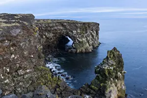 European Seabirds Habitat Stampe: Svörtuloft cliffs