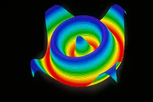 Colorful Geometry Stampe: 3-d surface