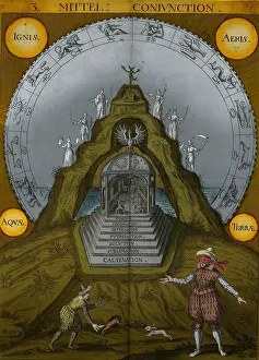 Alchemy Art Stampe: Alchemy, The Four Elements
