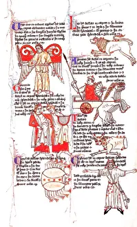 Ancient Astronomy Illustrations Stampe: Bede's Constellations