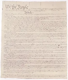 United States Founding Fathers Stampe: US Constitution
