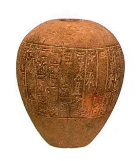Ancient Stone Carvings Stampe: Cuneiform Script