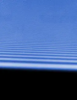 Diffrizione del fascio laser.
