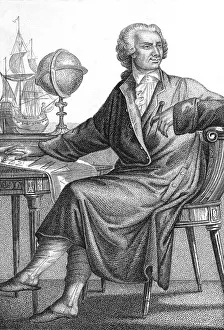 Leonhard Euler Stampe: Leonhard Euler, Swiss Mathematician