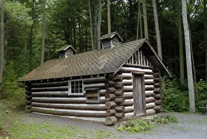 Log Cabin Architecture Stampe: Log Cabin