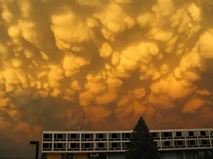 Mammatus Clouds Stampe: Mammatocumulus Cloud