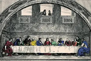 Stampa con cornice : L'Ultima Cena
