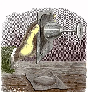 Historical Science Illustrations Stampe: Surface Tension