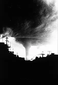 Cumulonimbus Clouds Stampe: Tornado
