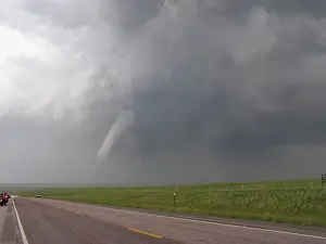 Cumulonimbus Cloud Formation Stampe: Tornado