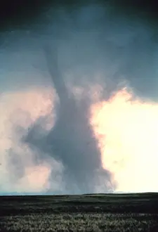 Cumulonimbus Clouds Stampe: Tornado