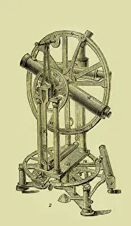 Astronomy Instruments Stampe: Transit Instrument