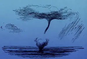 Severe Weather Conditions Stampe: Waterspout