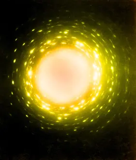 Electron Microscope Images Stampe: X-Ray Diffraction Polyethylene Crystals