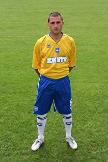 Brighton Albion Away Kit Stampe: Away kit full